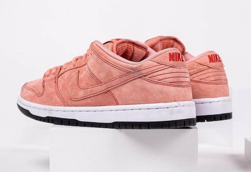 男女通吃配色！全新Nike SB Dunk“粉红猪”上脚图释出！ 货号：CV1655-600