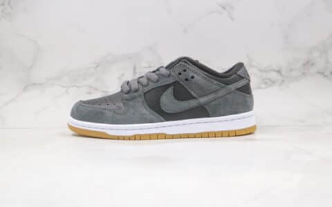 耐克Nike SB Dunk Low TRD纯原版本低帮SB DUNK生胶底雾霾灰板鞋内置后跟Zoom气垫 货号：AR0778-001