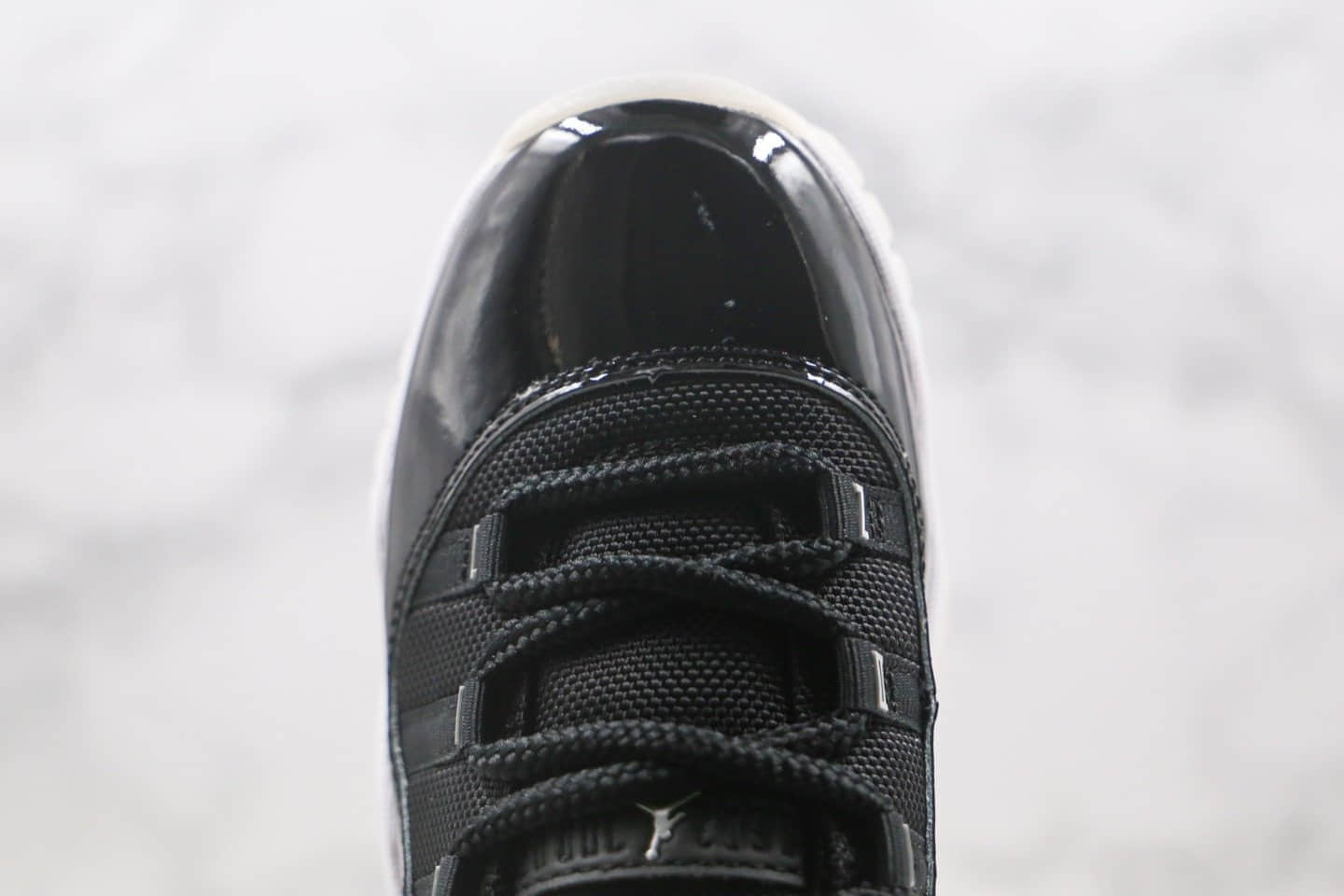 乔丹Air Jordan 11 Silver Eyelets纯原版本高帮AJ11大魔王2.0黑白色篮球鞋内置碳板气垫支持实战 货号：378038-011