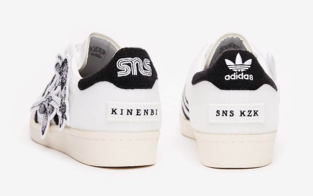 花卉魔术贴！SNS x adidas Superstar“ Kinenbi”首次曝光！