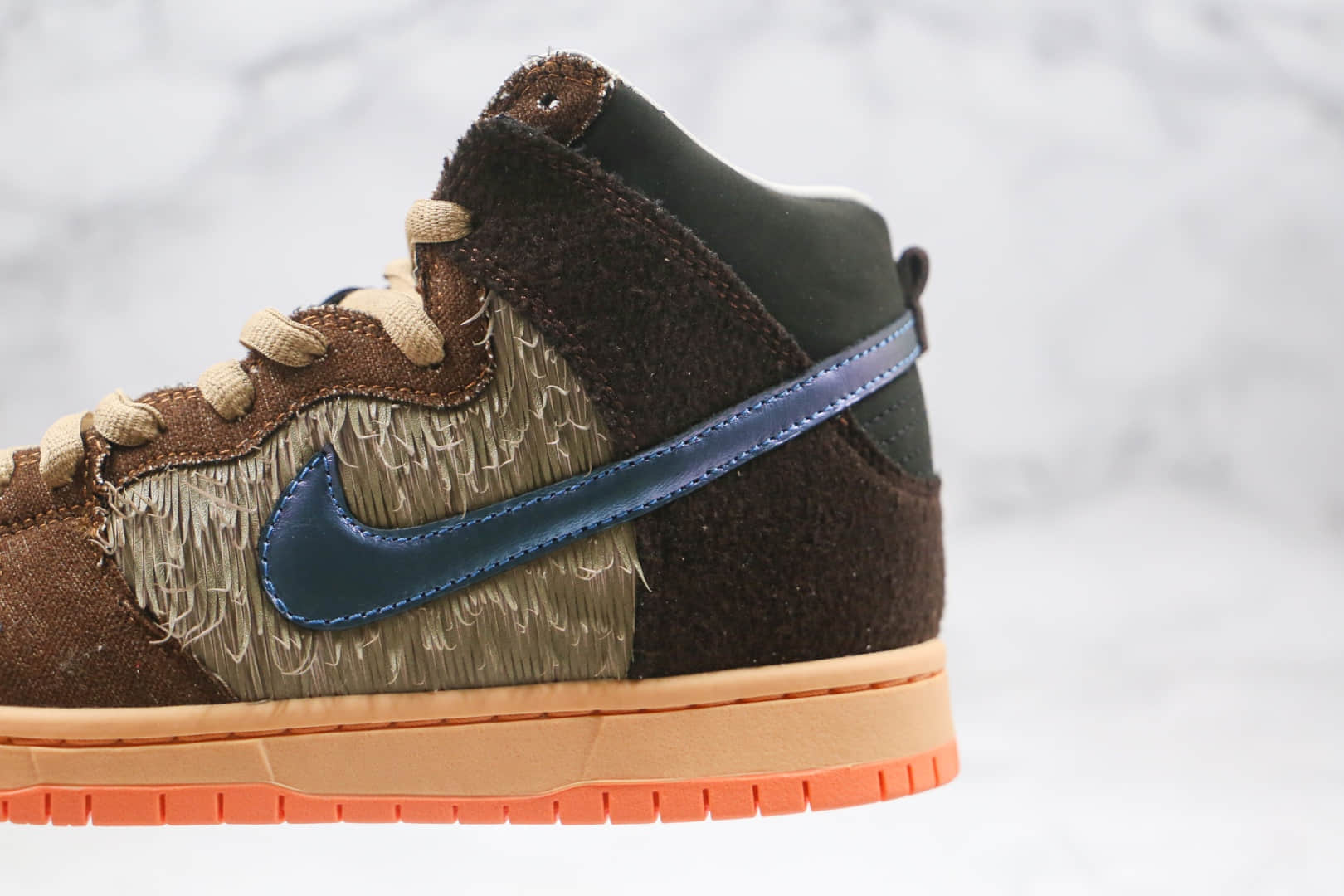 耐克Nike SB Dunk High Mallard x Concepts联名款纯原版本高帮SB DUNK野鸭配色板鞋原档案数据开发原盒原标 货号：DC6887-200