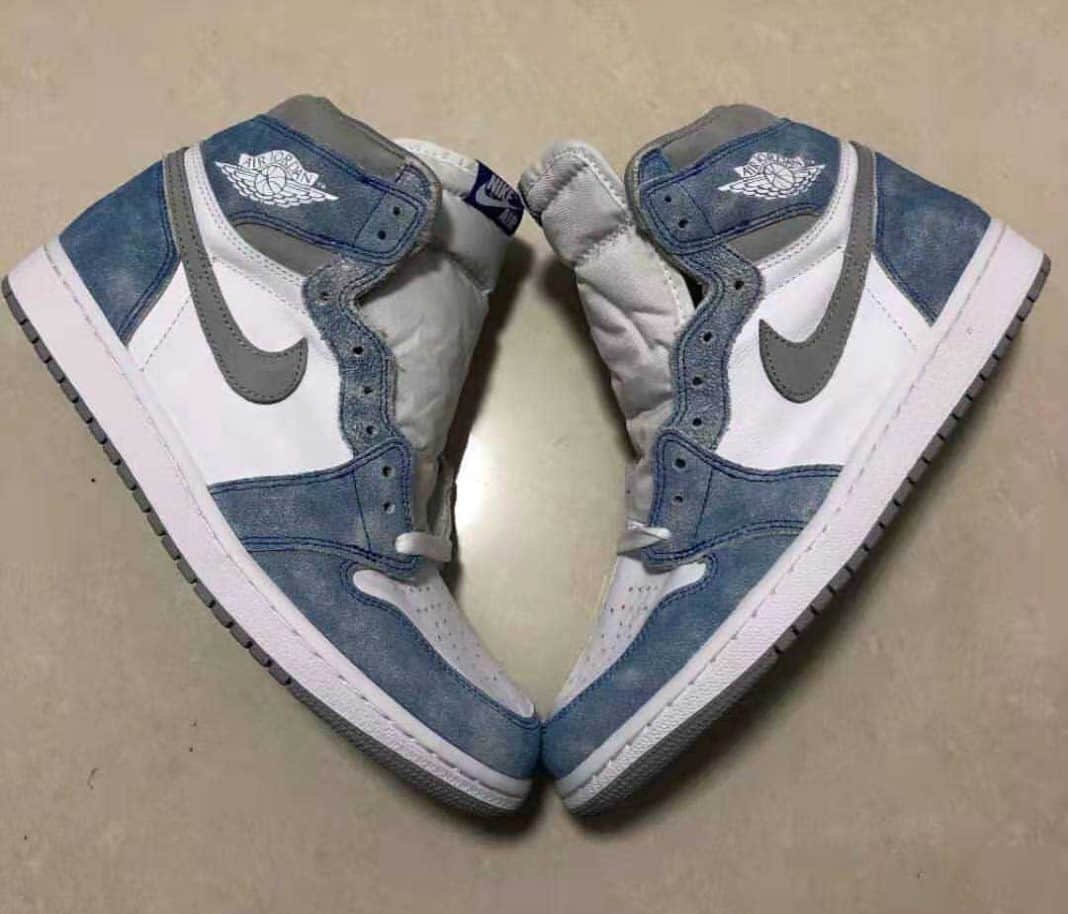 质感颜值都在线！Air Jordan 1“Hyper Royal”最新实物曝光！ 货号：555088-402