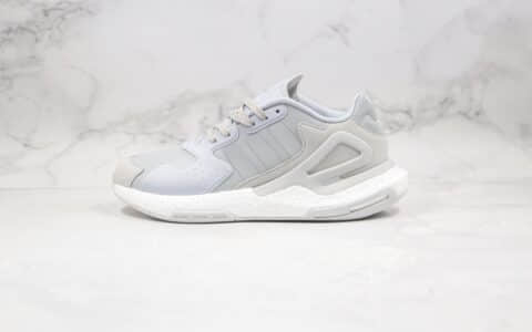 阿迪达斯Adidas Originals 2020 Day Jogger Boost纯原版本夜行者二代爆米花跑鞋灰白色原楦头纸板打造 货号：FW4823