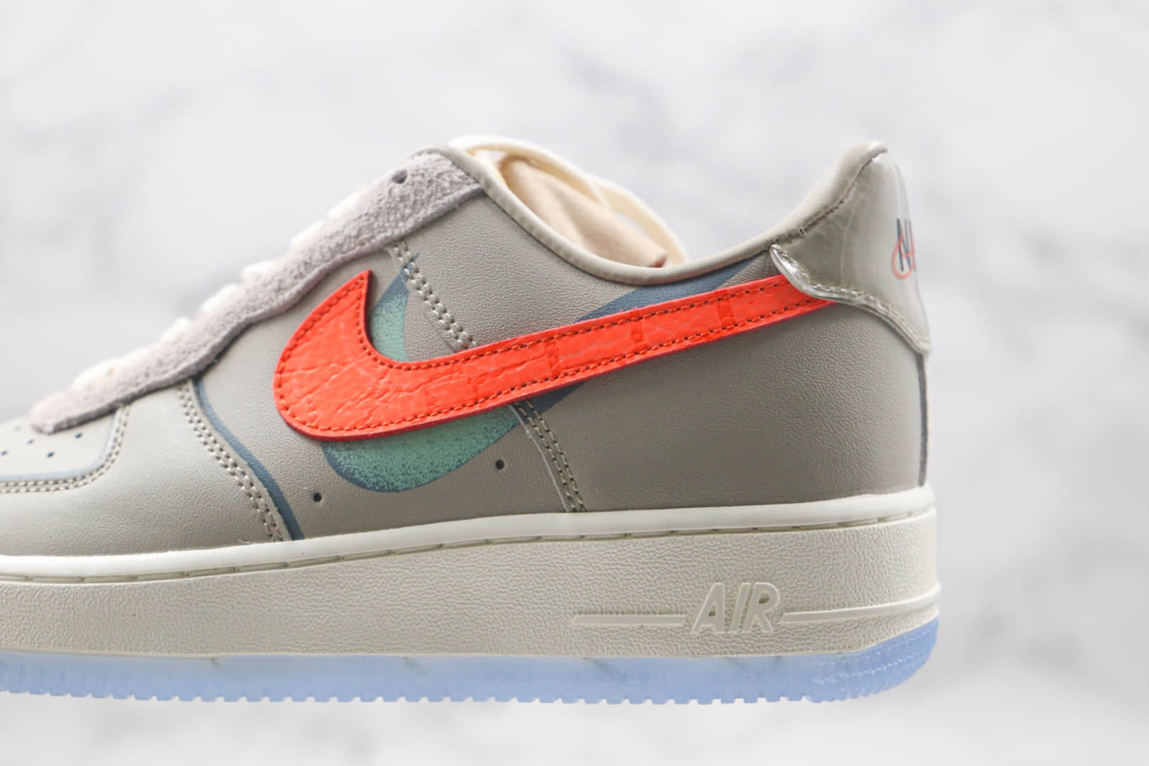 耐克Nike Air Force1 LOW'07纯原版本低帮空军一号上海沪限定配色板鞋原档案数据开发原盒原标 货号：CT3824-001