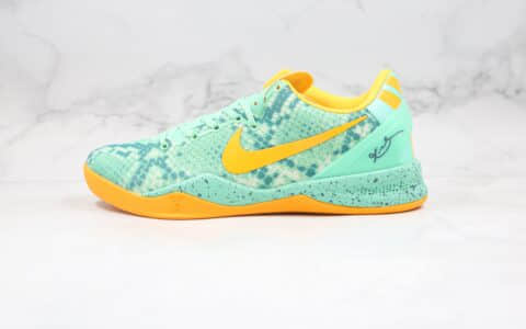 耐克Nike Kobe 8 System纯原版本科比8代黄绿色篮球鞋原档案数据开发原盒原标 货号：555035-304