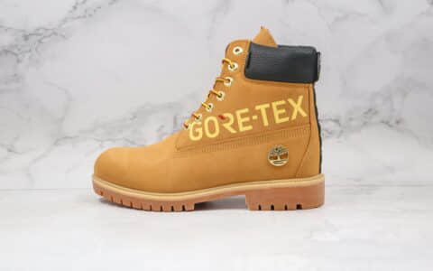 天伯伦Timberland x GORE TXE字母联名款纯原版本防水大黄靴原档案数据开发原盒原标