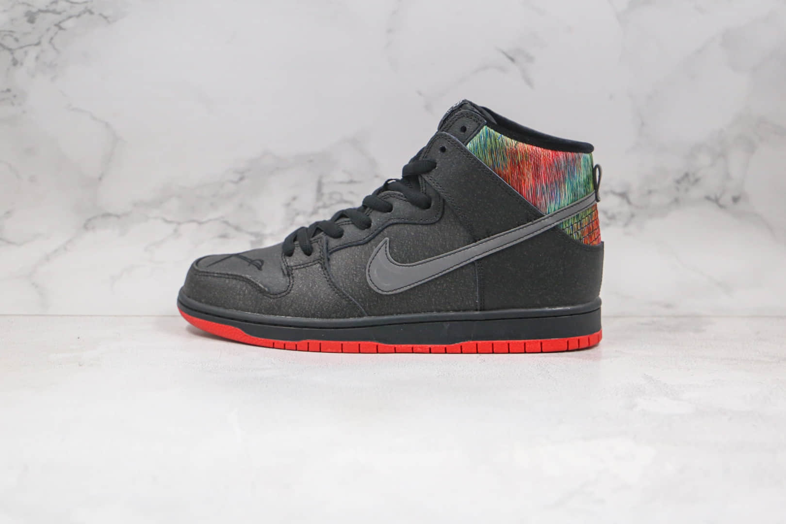 耐克Nike SB Dunk High Premium纯原版本高帮sb dunk西班牙海盗典藏版板鞋内置Zoom气垫原盒原标 货号：313171-028