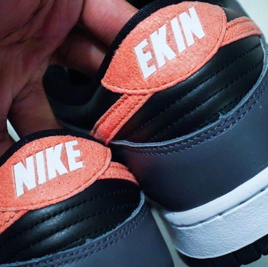 Nike倒写！？全新Nike Dunk Low“ EKIN”首度曝光！ 货号：DC7454-100