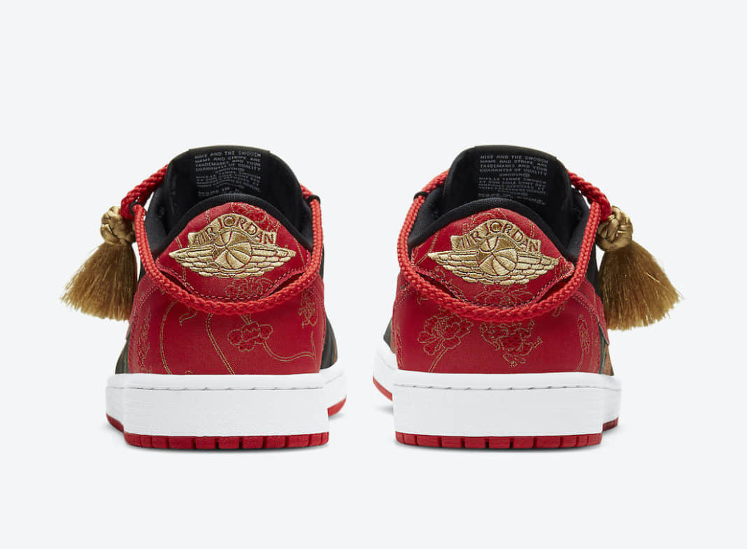 喜庆中国年！还有红包拿！AJ1 Low“CNY”官图释出！ 货号：DD2233-001