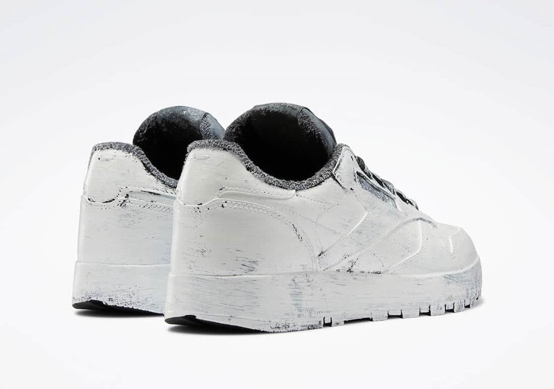 油漆印刷分趾鞋！Maison Margiela x Reebok联名鞋即将登场！ 货号：H04859