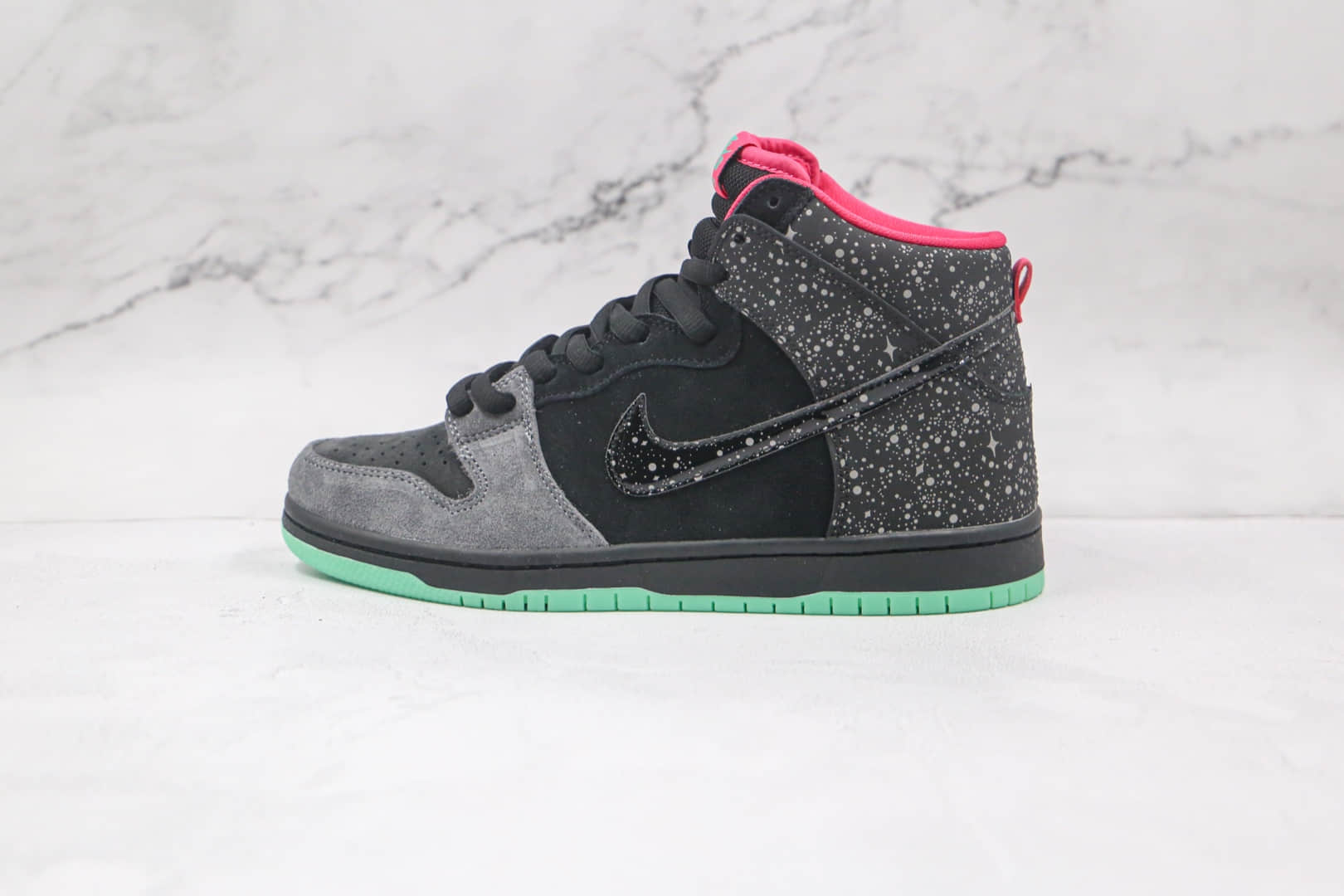 耐克Nike Dunk SB Yeezy纯原版本高帮DUNK椰子夜光北极光板鞋内置Zoom气垫原档案数据开发 货号：313171-063