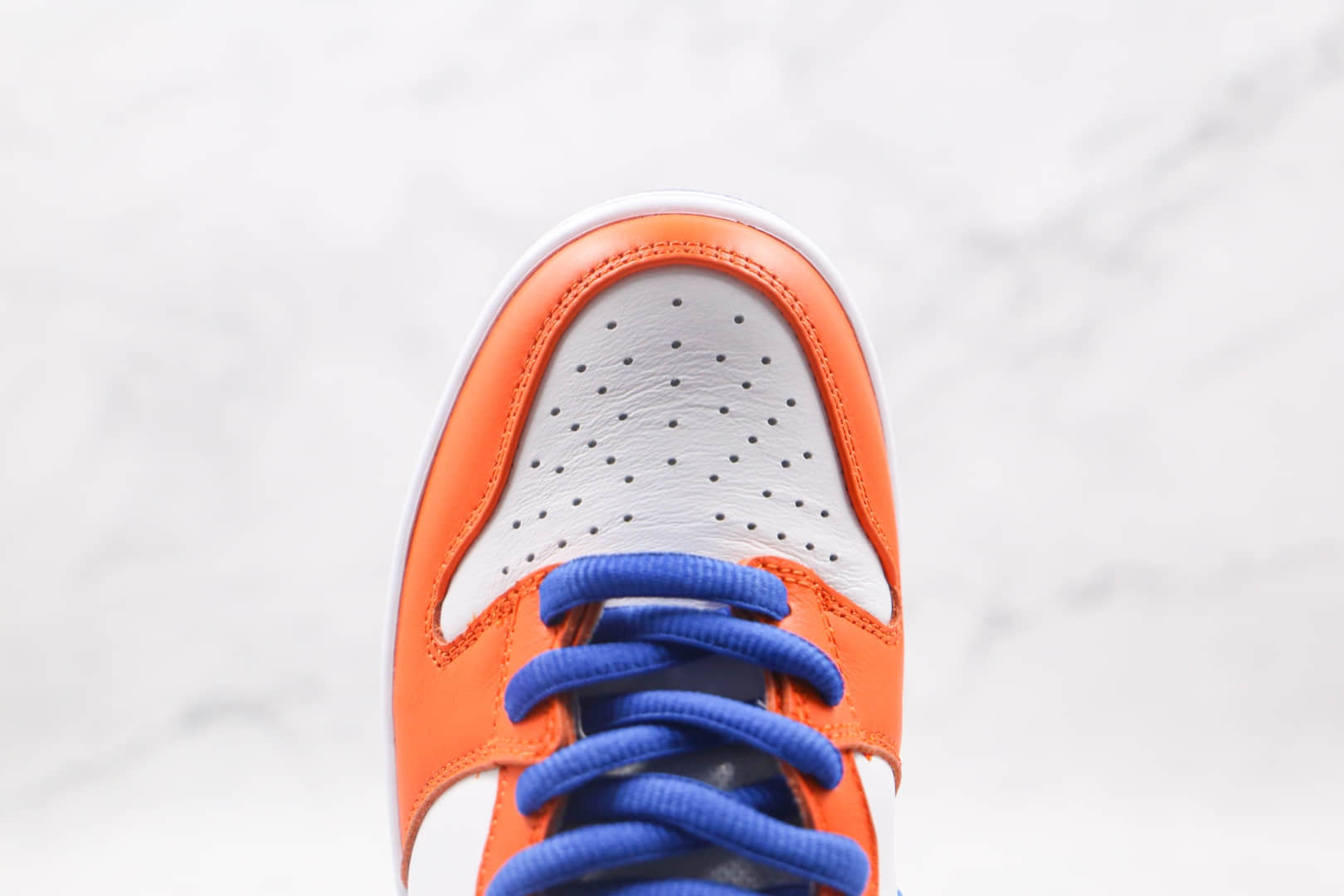 耐克Nike SB Dunk High Danny Supa纯原版本高帮SB DUNK四大天王白蓝橙色板鞋原楦头纸板打造 货号：AH0471-841