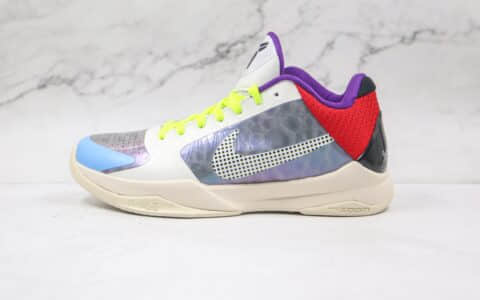耐克Nike Kobe 5 Protro PJ TuckerPE纯原版本科比5代淡奶油颗粒灰塔克多色篮球鞋内置真实碳板支持实战 货号：CD4991-004