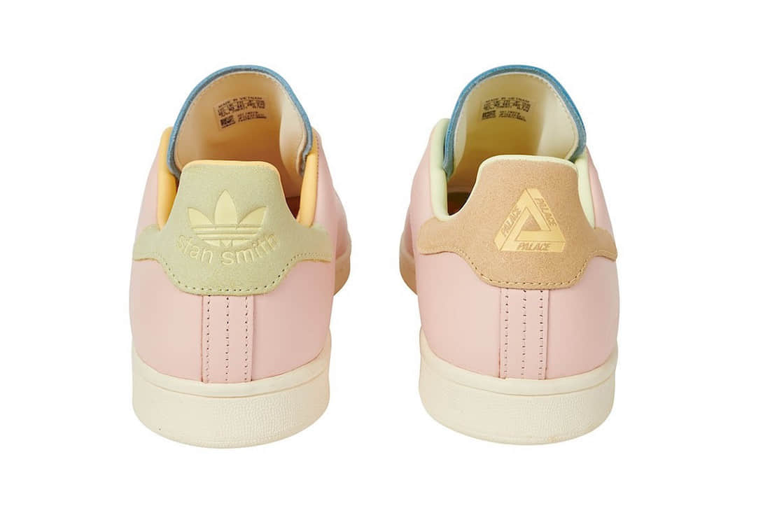 Palace x adidas Stan Smith联名后天发售！鸳鸯细节亮了！