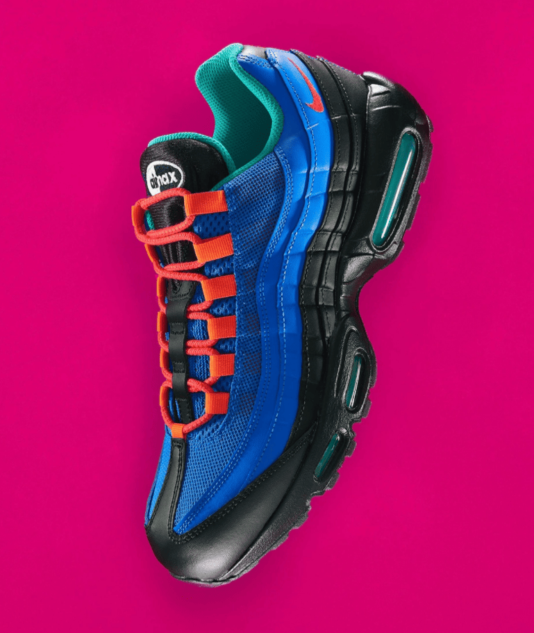 构色抢眼！全新Coral Studio x Nike Air Max 95 V2联名曝光！