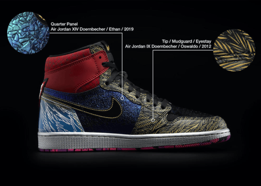 超限量！仅17双！慈善AJ1“ What the Doernbecher”首度曝光！