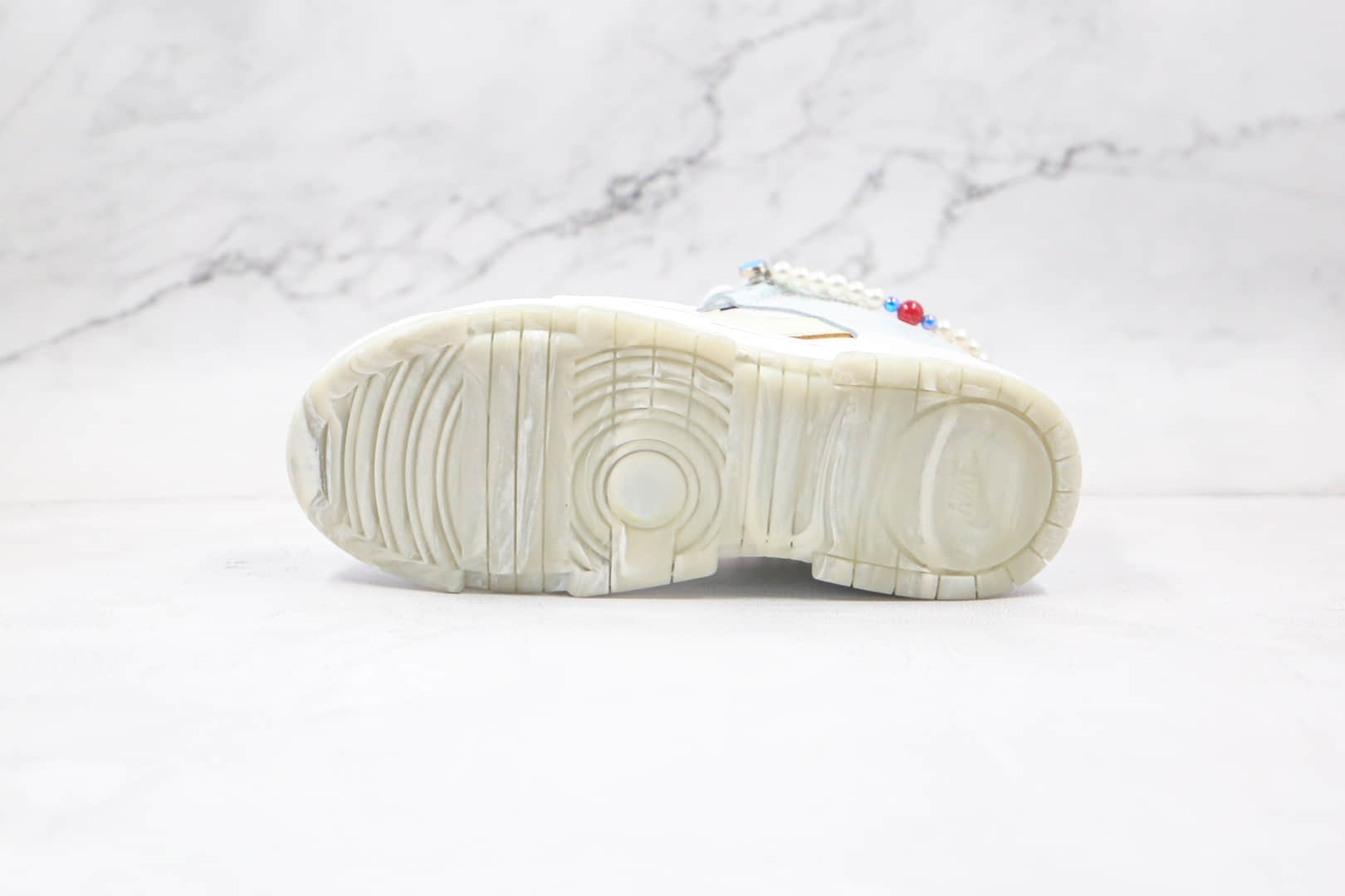 耐克Nike Dunk Low Disrupt纯原版本低帮DUNK刮刮乐紫禁城白绿宝石珍珠板鞋内置气垫 货号：DC3282-013