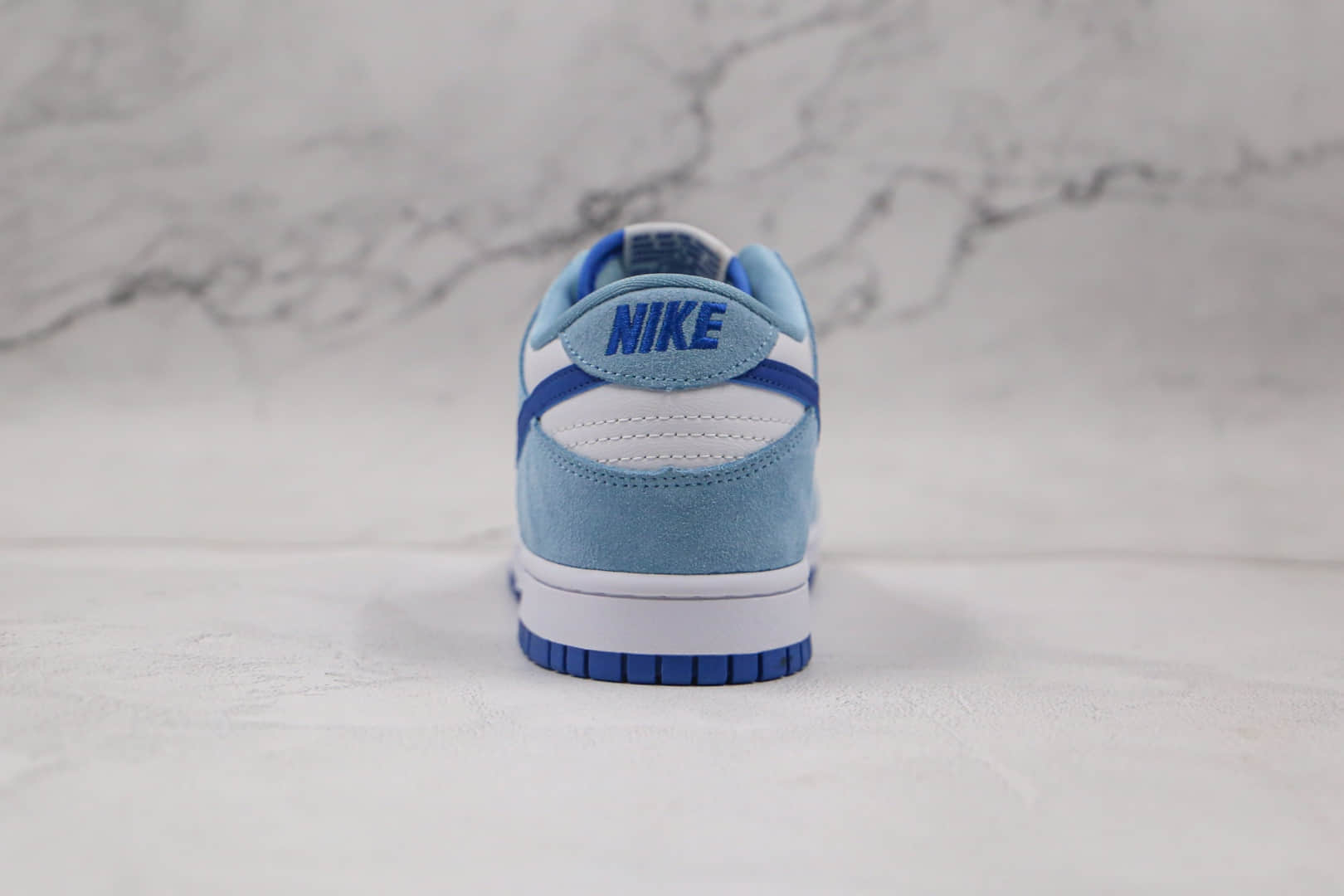 耐克Nike SB Dunk High Premium纯原版本低帮SB DUNK蓝白色板鞋内置气垫原盒原标 货号：854866-009