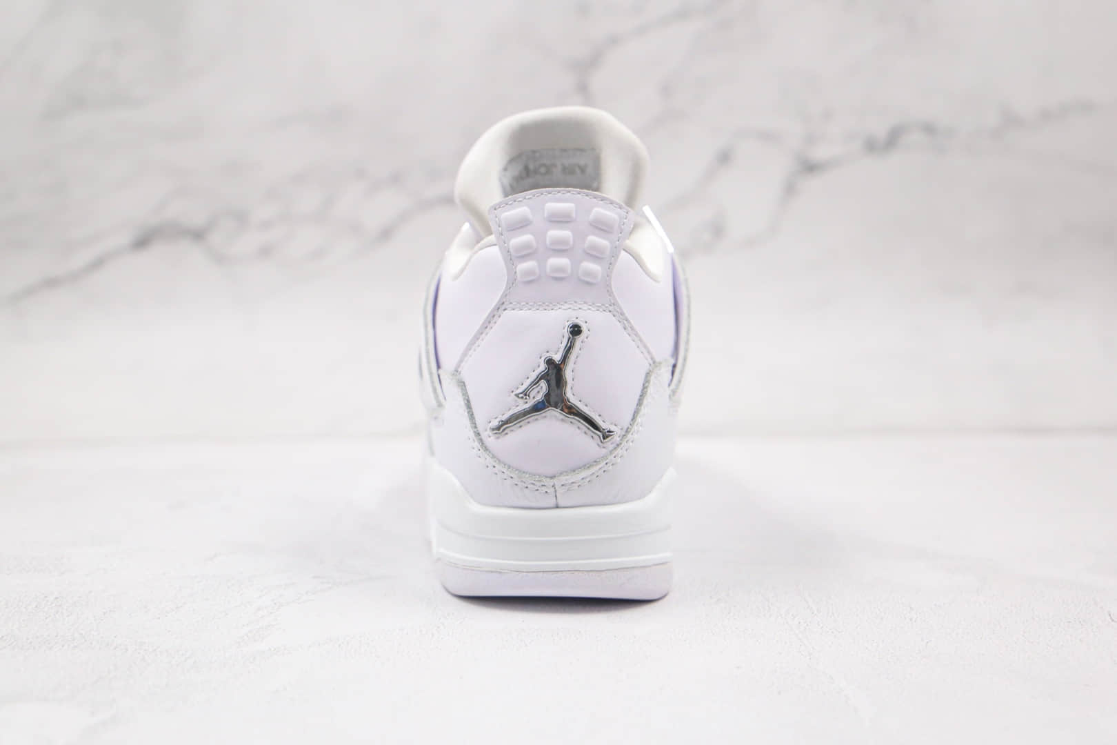 乔丹Air Jordan 4 SE纯原版本高帮AJ4纯白篮球鞋原楦头纸板打造原盒原标 货号：308497-100