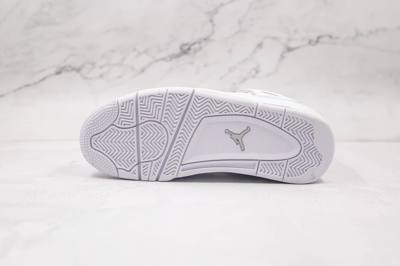 乔丹Air Jordan 4 SE纯原版本高帮AJ4纯白篮球鞋原楦头纸板打造原盒原标 货号：308497-100