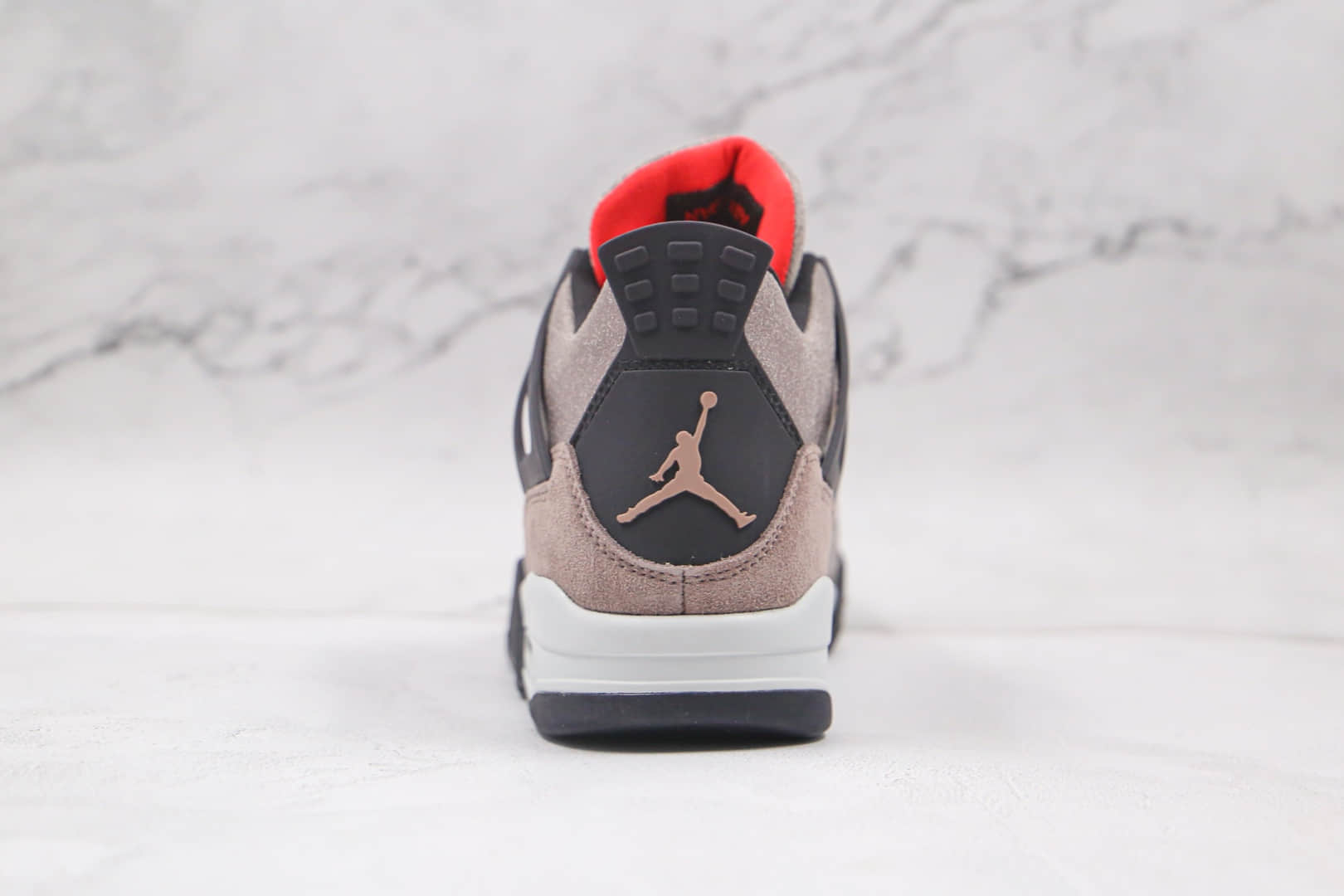 乔丹Air Jordan 4 Retro Taupe Haze纯原版本黑棕摩卡爆裂纹AJ4篮球鞋原楦头纸板打造 货号：DB0732-200