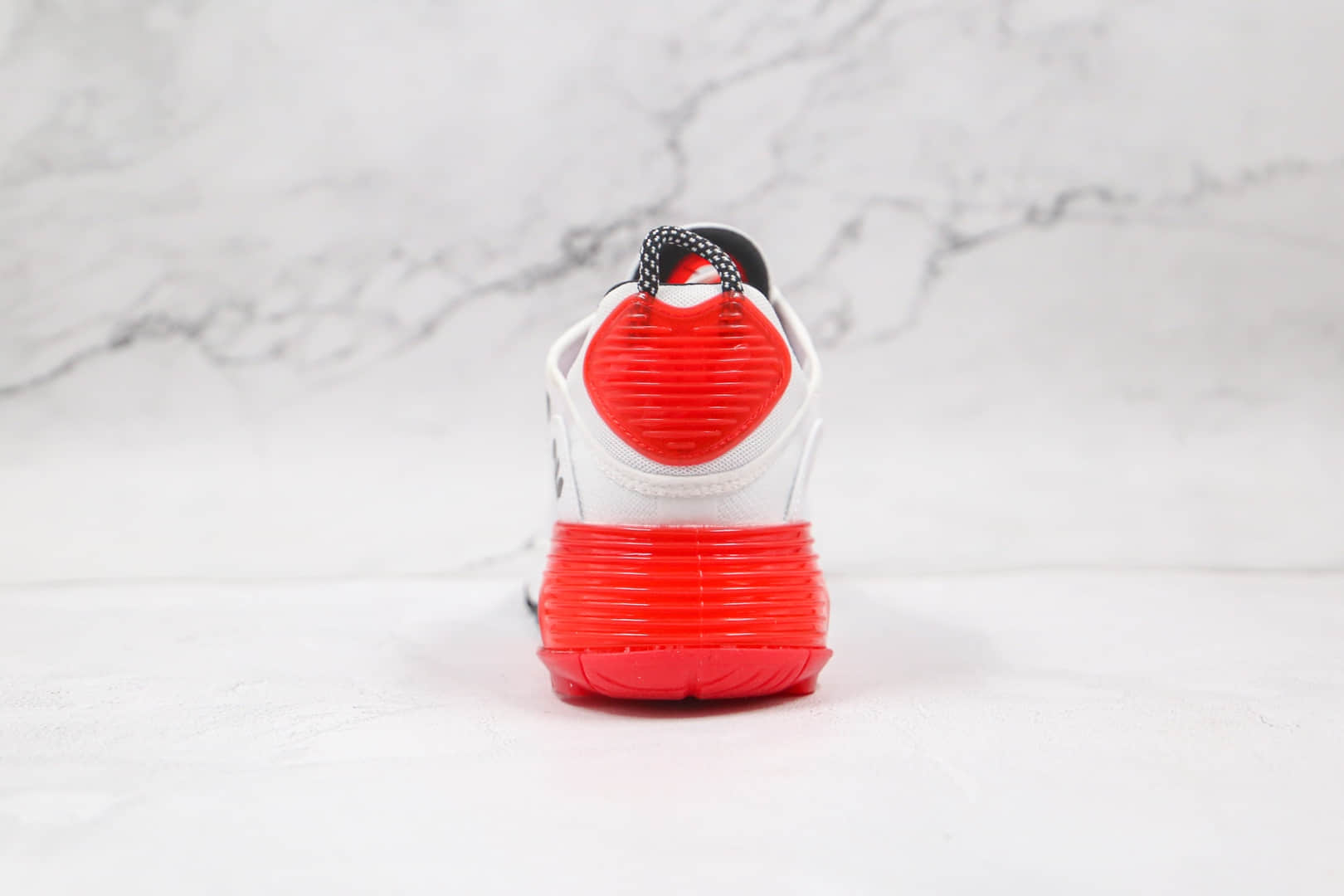 耐克Nike Air Max 2090纯原版本白红色Max2090气垫鞋原档案数据开发原盒原标 货号：DC9180-106