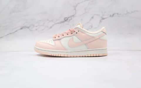 耐克Nike SB Dunk low Orange Pearl纯原版本低帮SB DUNK樱花女神粉板鞋内置Zoom气垫 货号：DD1503-102