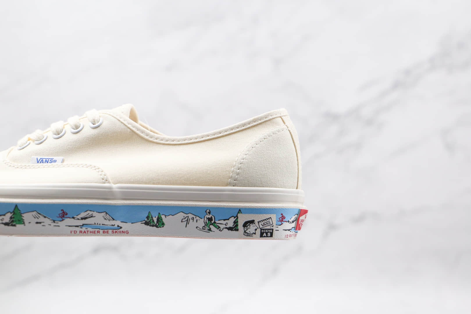 万斯Vans Authentic 44 DX公司级版本低帮安纳海姆滑雪涂鸦硫化板鞋原厂硫化大底