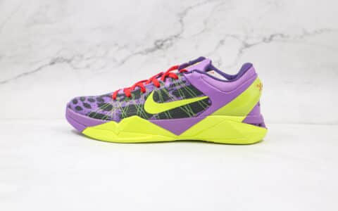 耐克Nike Zoom Kobe 7 “Christmas”纯原版本科比7代圣诞小丑实战篮球鞋真碳加持 货号：488244-500