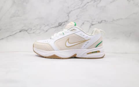 耐克Nike Air Monarch M2K纯原版本元年复古M2K白黄色老爹鞋原档案数据开发 货号：415445-102