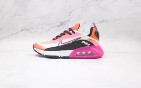 耐克Nike Air Max 2090纯原版本落日配色橘黑紫Max2090气垫鞋原盒原标原档案数据开发 货号：CK2612-500