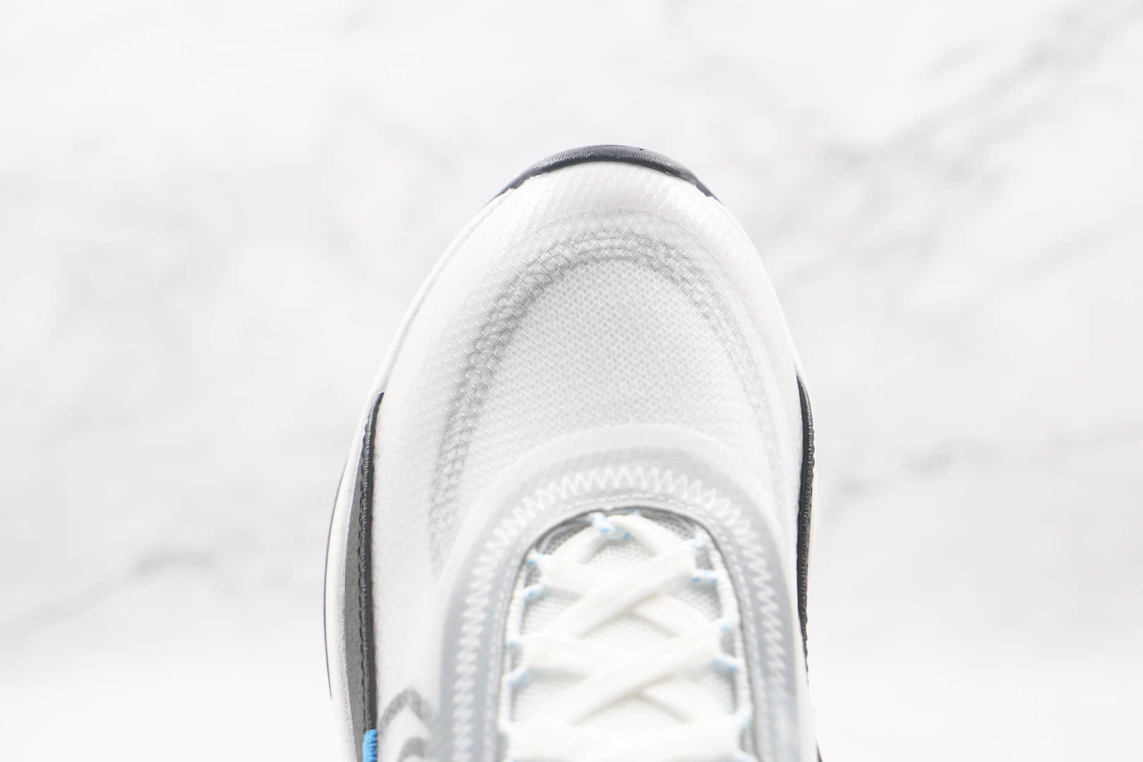 耐克Nike Air Max 2090纯原版本白蓝黑色Max2090气垫鞋原楦头纸板打造原鞋开模一比一 货号：DC0955-100