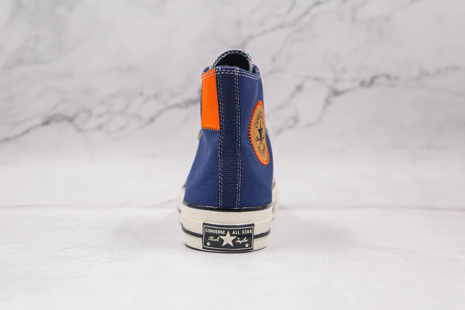 匡威Converse Chuck 70s公司级版本高帮1970S深蓝色补丁硫化板鞋原盒配件齐全