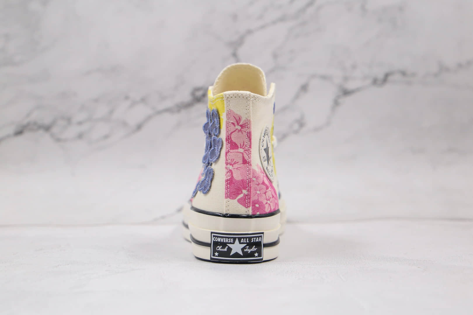 匡威Converse 2021 1970s公司级版本高帮1970S花卉图案硫化板鞋原楦头纸板打造