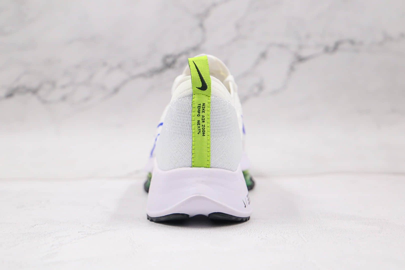 耐克Nike Air Zoom Alphafly NEXT%纯原版本马拉松白蓝色气垫慢跑鞋原盒原标原楦头纸板打造 货号：CI9923-103