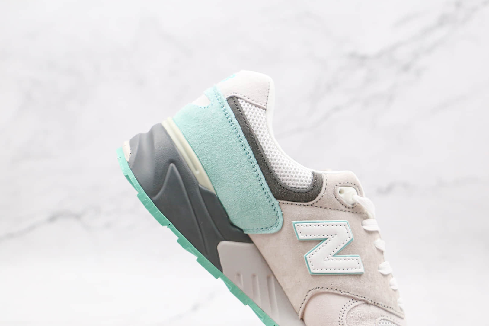 新百伦New Balance 999MG纯原版本复古慢跑鞋NB999灰青色原楦头纸板打造 货号：ML999KGM