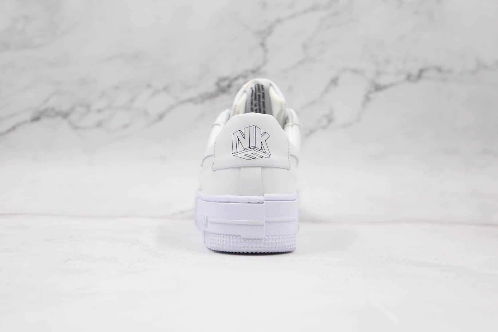 耐克Nike Air Force 1 Pixel SE纯原版本低帮空军一号白色解构板鞋内置气垫原盒原标 货号：CK6649-100