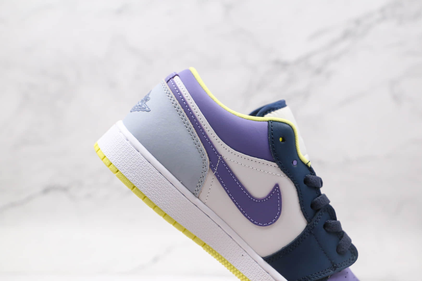 乔丹Air Jordan 1 Low SE纯原版本低帮AJ1粉紫鸳鸯板鞋原档案数据开发 货号：DJ4342-400