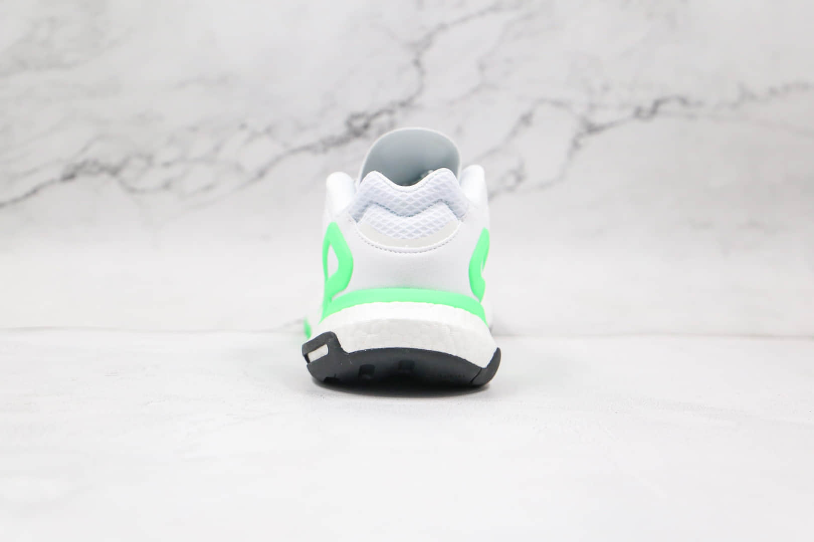 阿迪达斯Adidas Originals 2021 Day Jogger Boost 2021纯原版本三叶草夜行者二代白绿色爆米花跑鞋原鞋开模 货号：FW4848