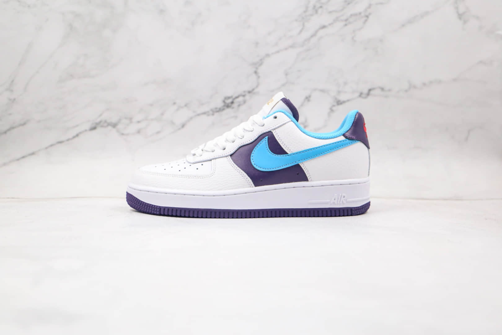 耐克Nike Air Force 1 HO20 BG纯原版本低帮空军一号白黑蓝色板鞋原档案数据开发 货号：CT3841-100