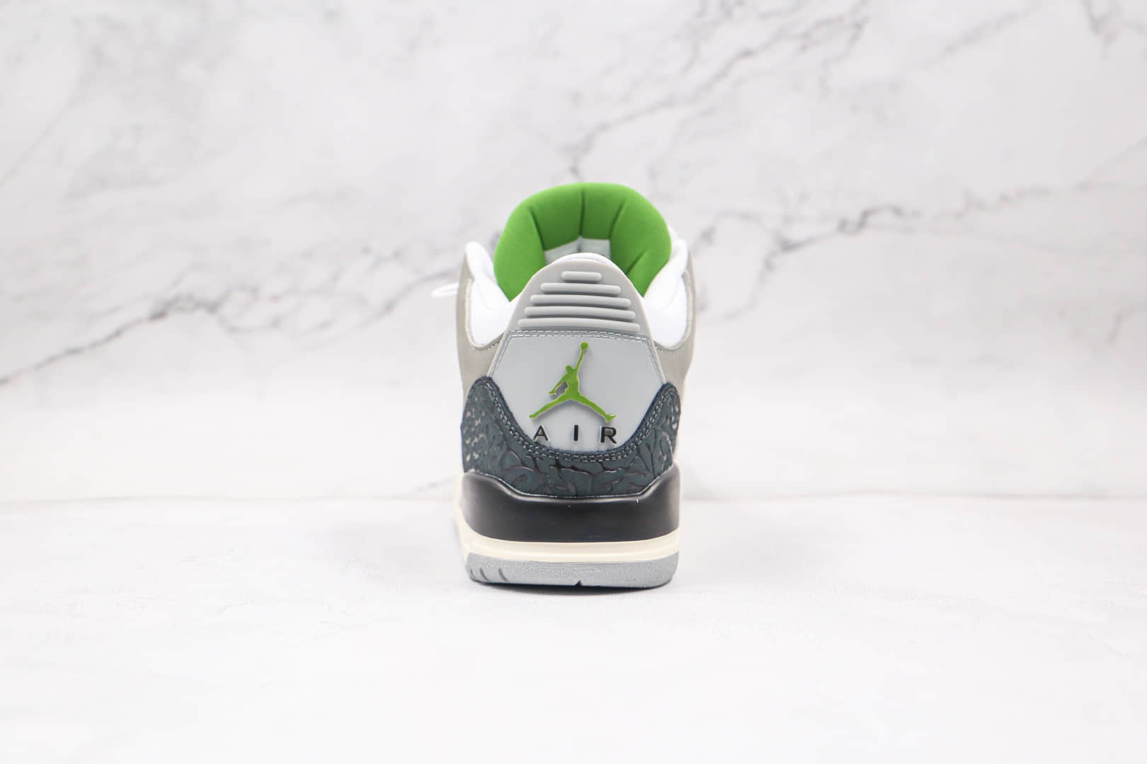 乔丹Air Jordan 3 Retro Chlorophyll纯原版本叶绿素AJ3篮球鞋原楦头纸板打造 货号：136064-006