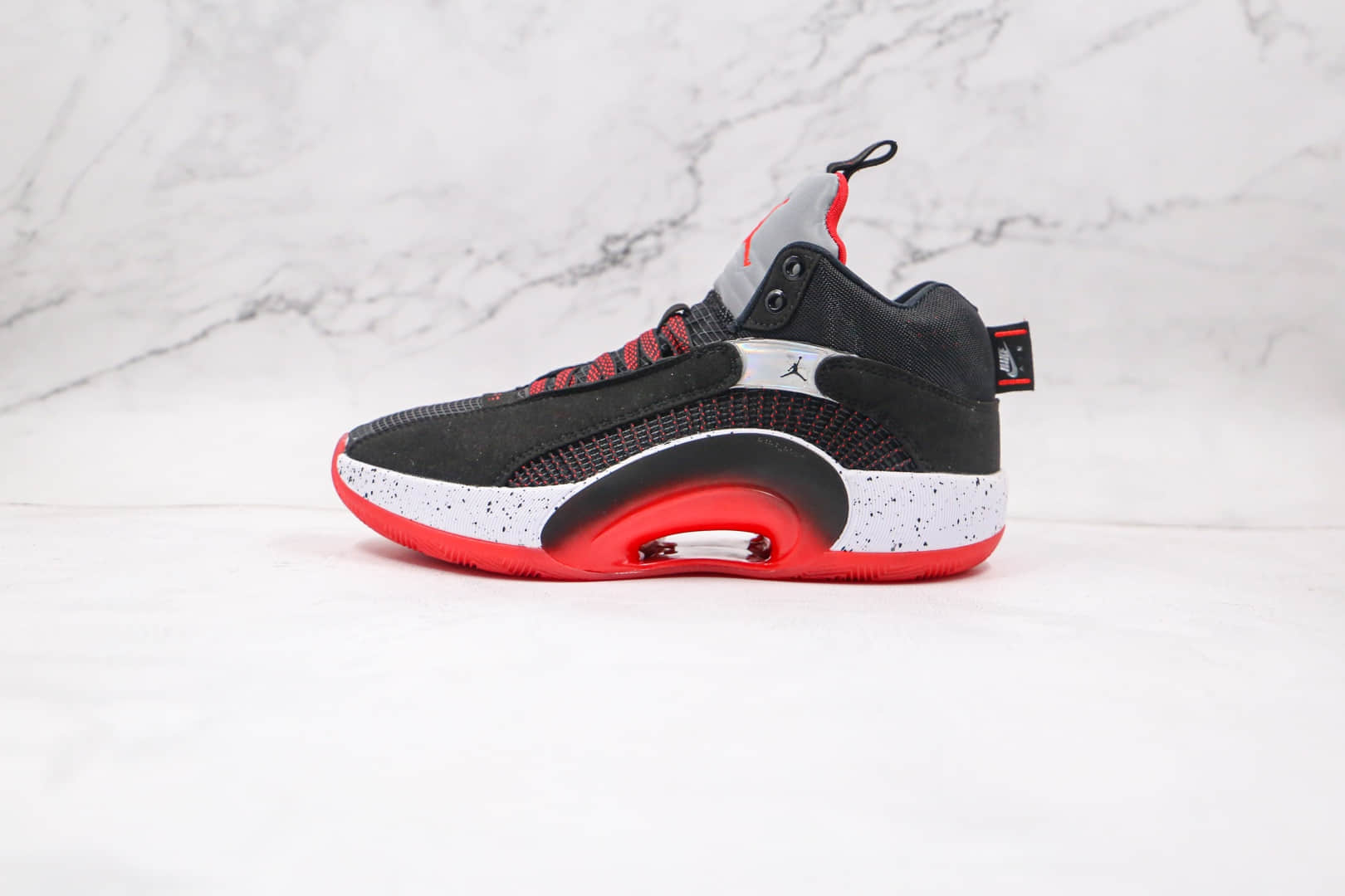 乔丹Air Jordan XXXV Sp-Tp Pf纯原版本黑白红色AJ35代篮球鞋内置Zoom气垫支持实战 货号：CQ4227-030
