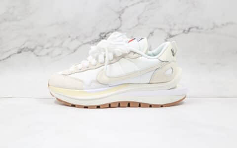 耐克Nike regasus vaporrly SP x Sacai联名款纯原版本华夫二代白色解构鞋原档案数据开发 货号：DD1875-100