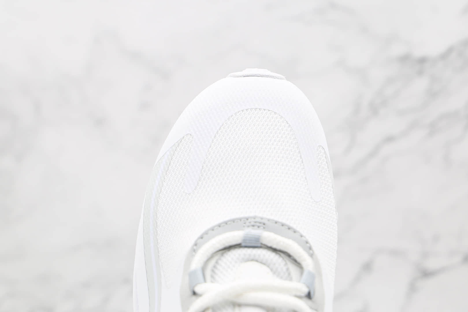 耐克Nike Air Max 270 React纯原版本半掌气垫Max270白灰银色气垫鞋内置真小潘气垫 货号：CV1632-100
