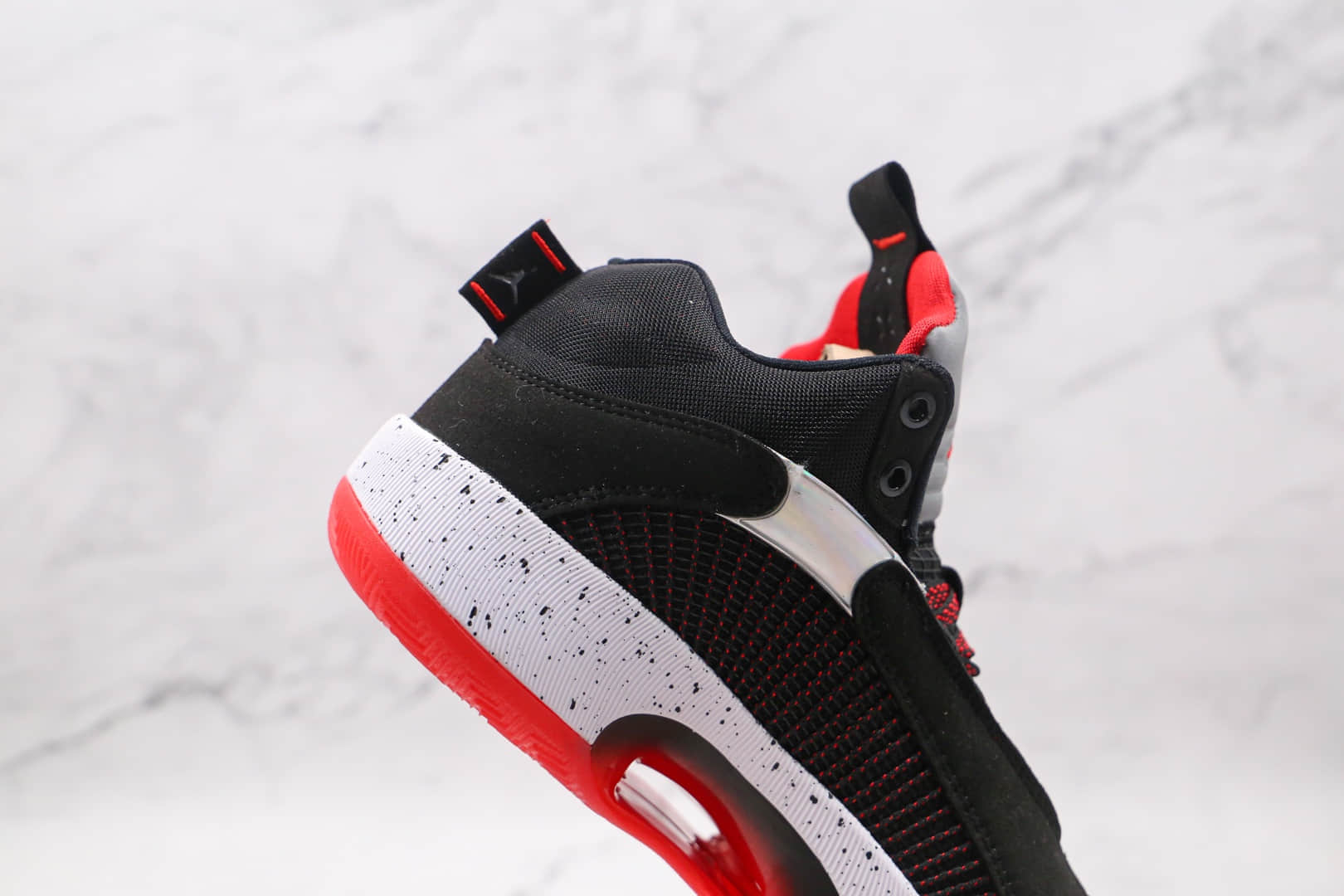 乔丹Air Jordan XXXV Sp-Tp Pf纯原版本黑白红色AJ35代篮球鞋内置Zoom气垫支持实战 货号：CQ4227-030