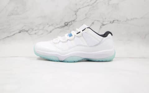 乔丹Air Jordan 11 Low Legend Blue纯原版本低帮AJ11传奇蓝配色篮球鞋内置碳板气垫支持实战 货号：AV2187-117