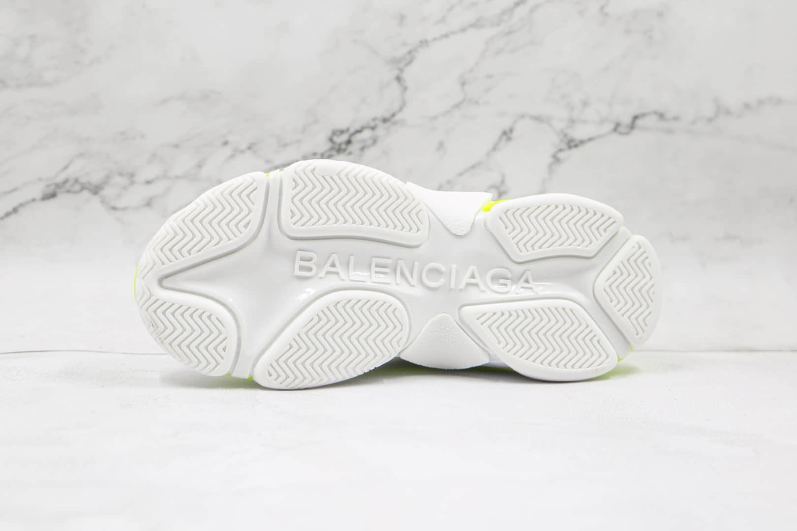 巴黎世家Balenciaga纯原版本初代1.0白绿色老爹鞋原盒配件齐全原档案数据开发