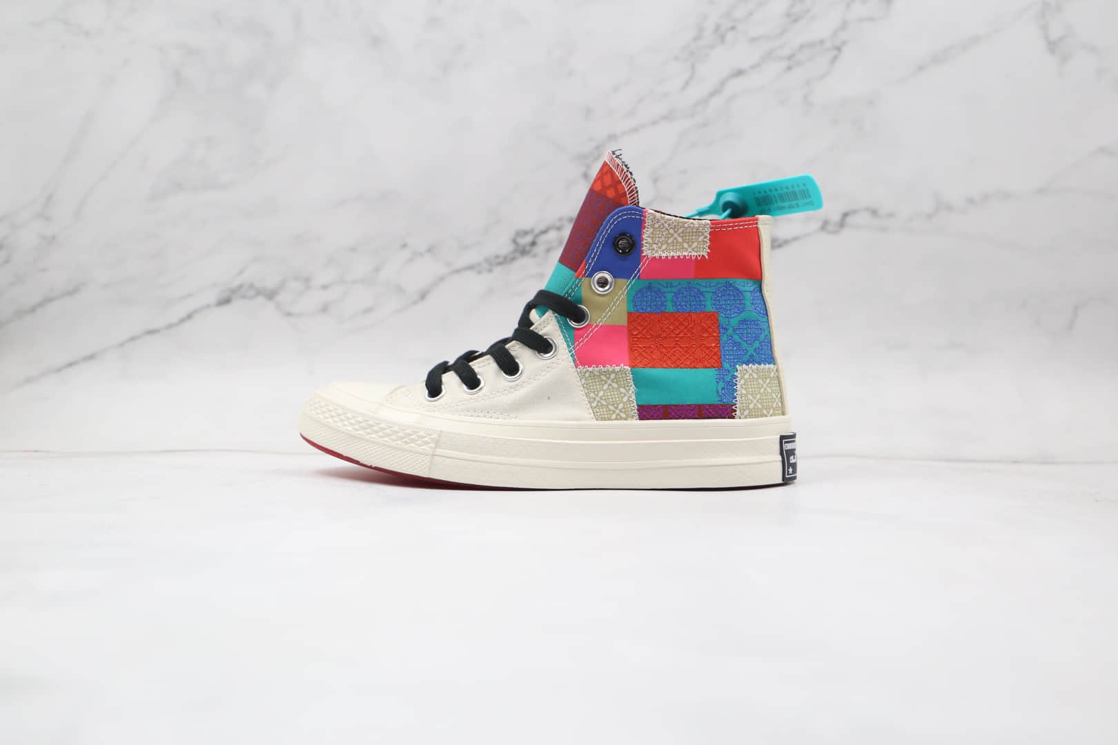 匡威Converse Chuck 70公司级版本高帮百家衣配色硫化帆布板鞋原档案数据开发