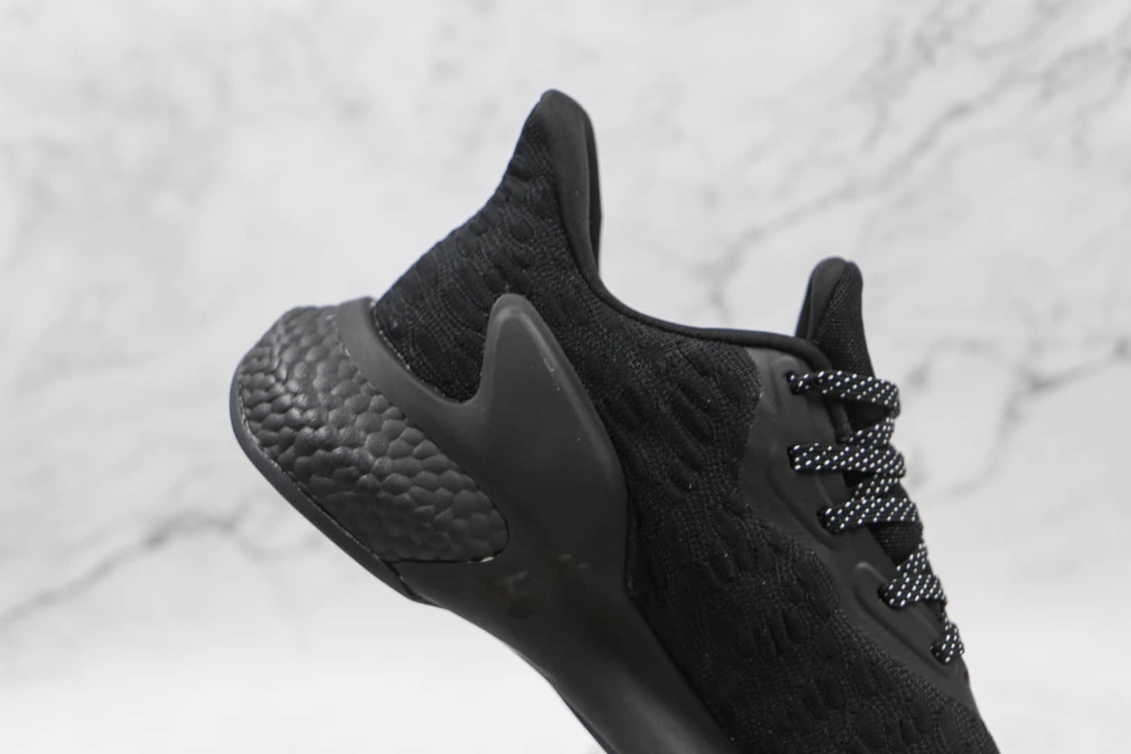 阿迪达斯Adidas Lava Boost纯原版本阿尔法火山爆米花黑色跑鞋原档案数据开发 货号：FX1125