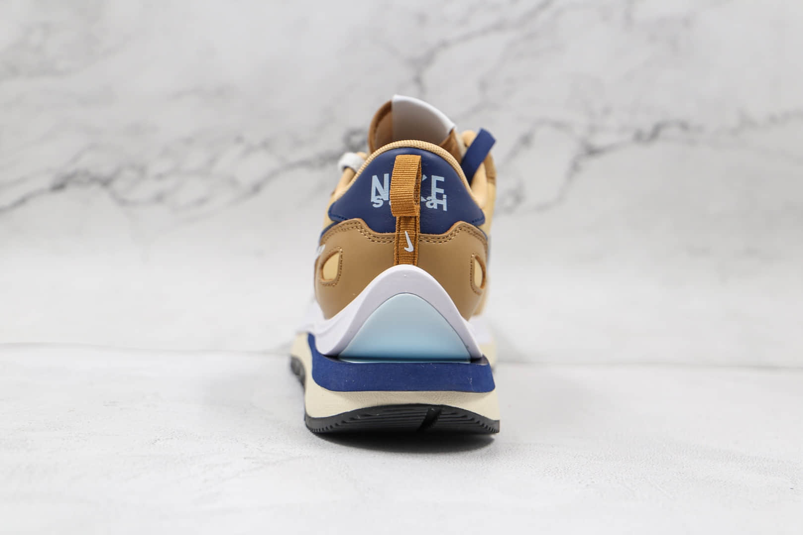 耐克Nike VaporWaffle x sacai联名款纯原版本华夫三代黄蓝色走秀鞋原楦头纸板打造 货号：DD1875-200